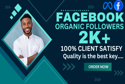 Get 2000+ Facebook Page Likes / Followers, Real user, Non-drop, Lifetime guaranteed