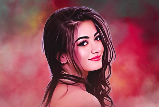 I will draw your photo into a digital oil painting portrait