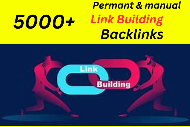 Do Follow 5000+ SEO Link Building Backlinks Ranking Your Website High DA PA TF CF