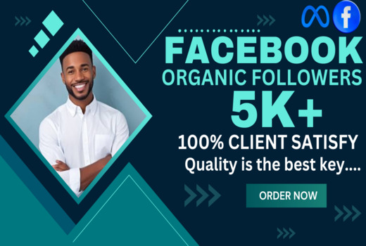 Get 5000+ Facebook Page Likes / Followers, Real user, Non-drop, Lifetime guaranteed
