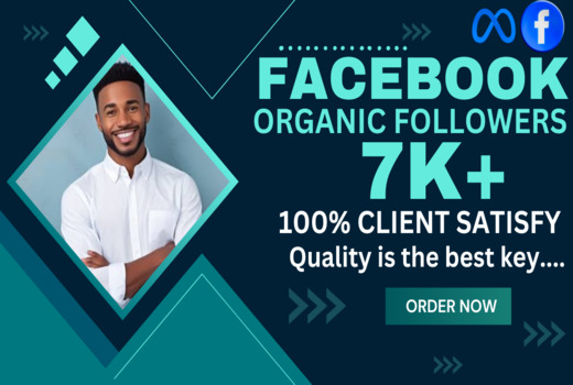 Get 7000+ Facebook Page Likes / Followers, Real user, Non-drop, Lifetime guaranteed
