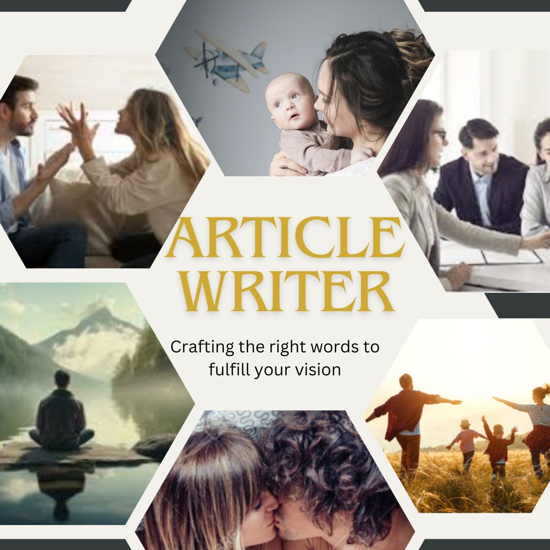 An All-Rounder Article Writer and Wordsmith to Craft the Right Words for Your Writing Needs.