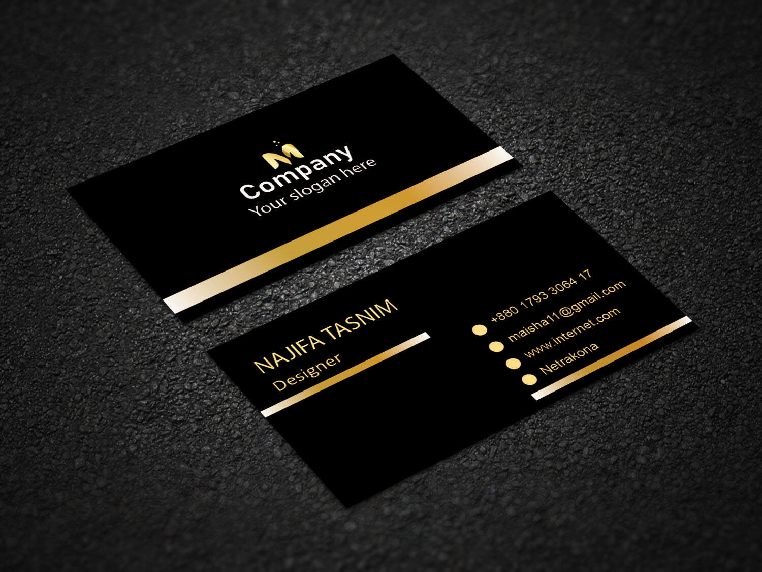 I will create professional and creative business card