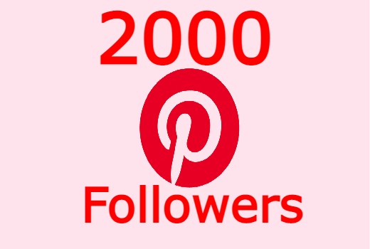 SEND you 2000+ Pinterest followers