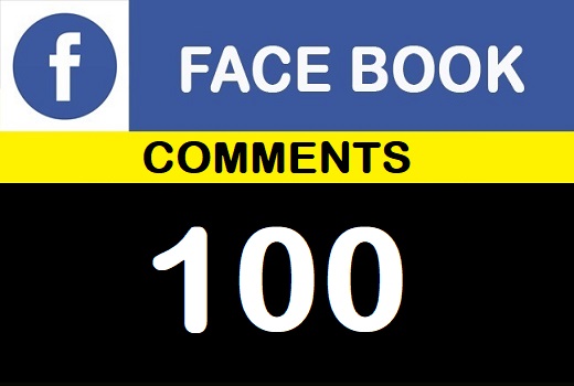 100 Facebook Custom Comments Lifetime Guarantee