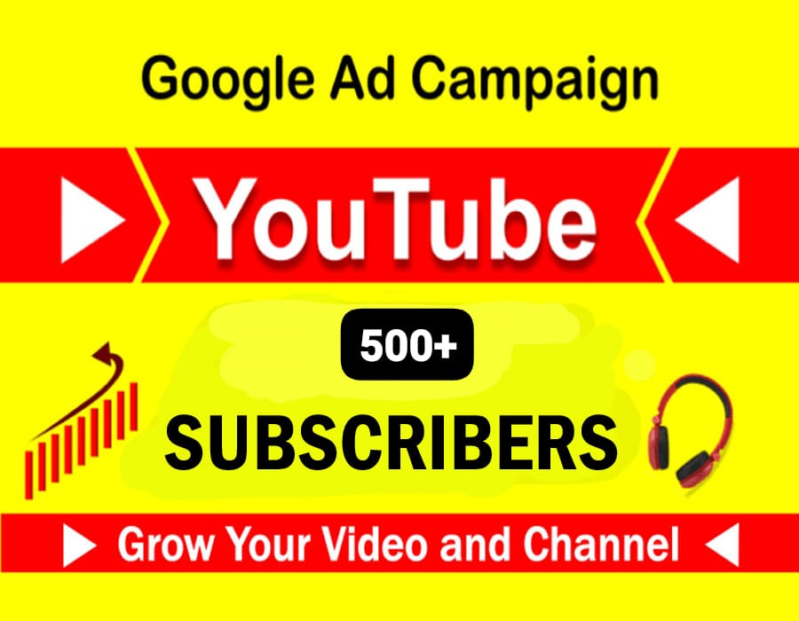 Get 500+ YouTube Subscribers with a non-drop guarantee!