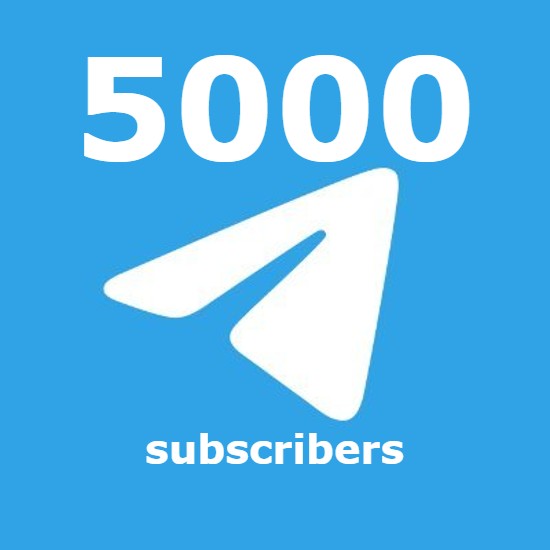 5000 telegram subscribers non drop