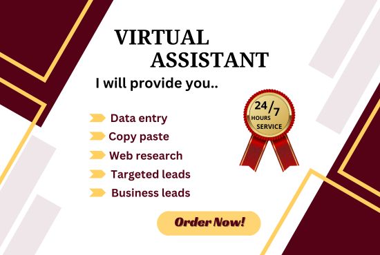 I will do your personal administrative virtual assistant