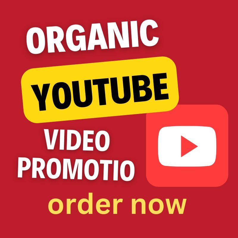 I will do organic youtube promotion of your video.