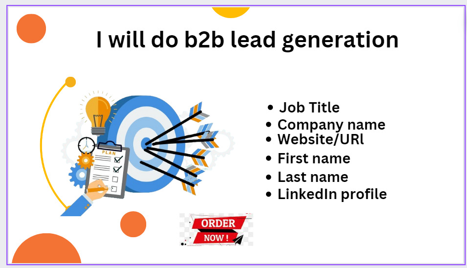 I will  do B2B  lead generation