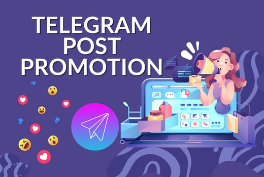 1000 Reactions to posts in Telegram. Telegram post promotion