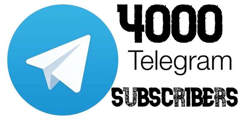4000 telegram subscribers non drop