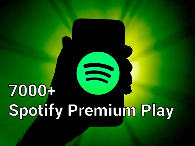 Give You 7000+ Spotify Premium Play