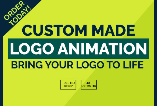I will create a perfect custom logo animation