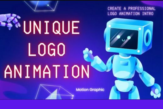 I will create unique logo animation or intro animation