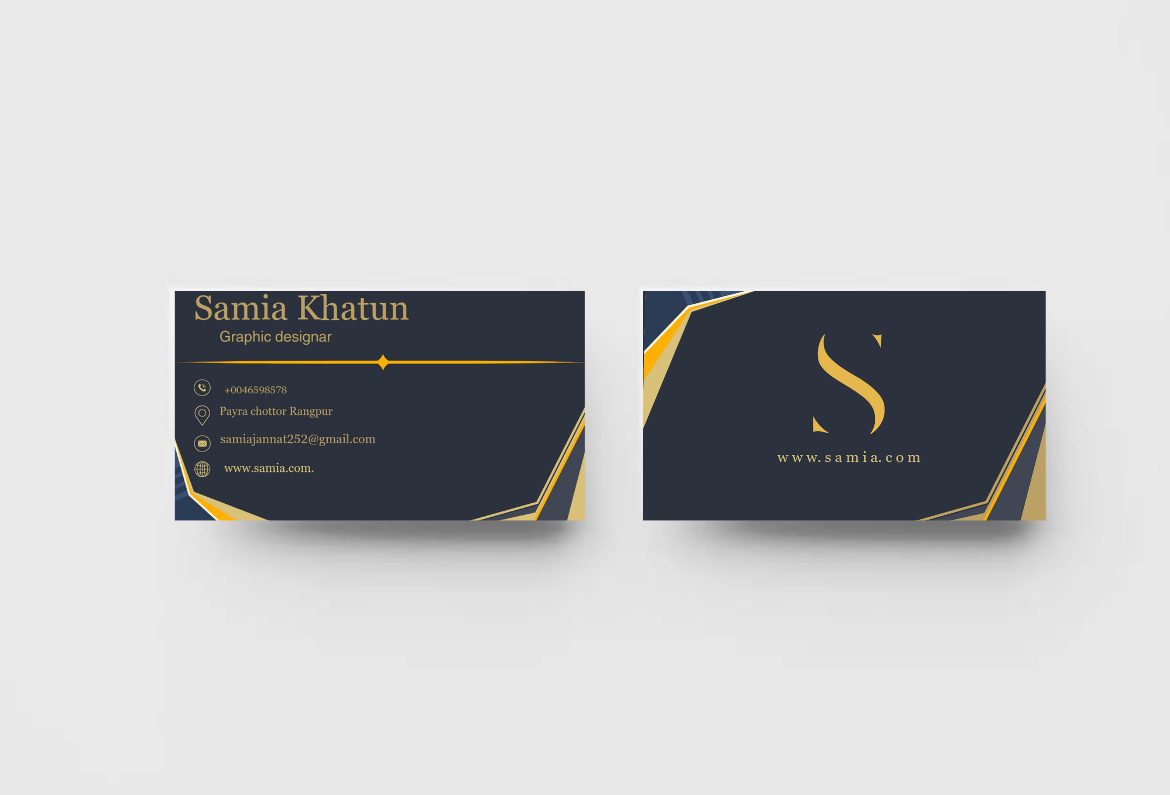 I will do professional and creative  business card design