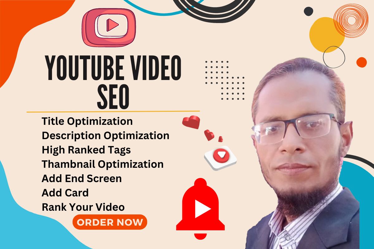 I will do best youtube video SEO expert optimization and channel growth manager
