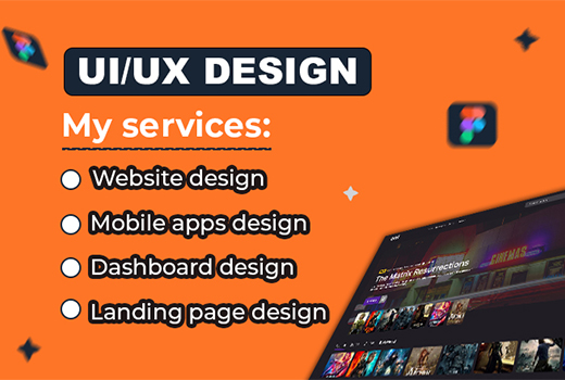 I will create your website and mobile app design
