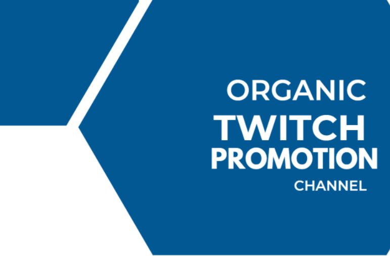 I will do twitch channel promotion