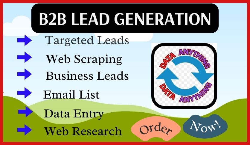 I will do consummate data entry, web scraping, web research
