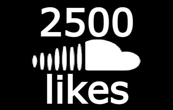 2500 SoundCloud Likes HQ and non drop
