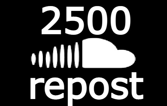 2500 SoundCloud repost non drop