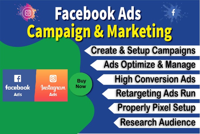 Expert Facebook & Instagram Ad Campaigns Setup for Leads/Sales Promotion