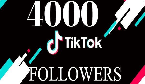 Tiktok 4000+ followers NONE DROP