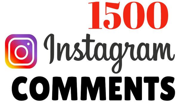 1500 Instagram non drop comments