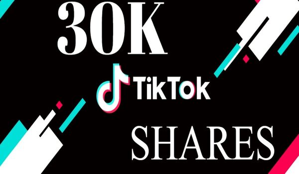 get 30K HQ tiktok shares instant