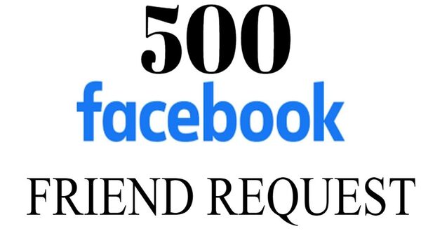 500 Facebook friend request HQ