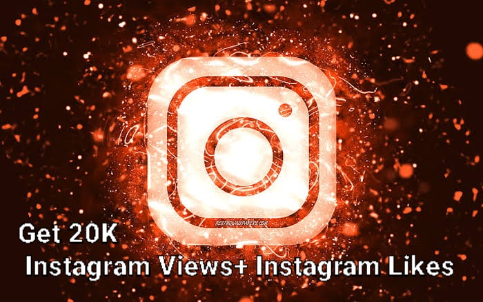 Get 20K Instagram Views + Instagram  Likes