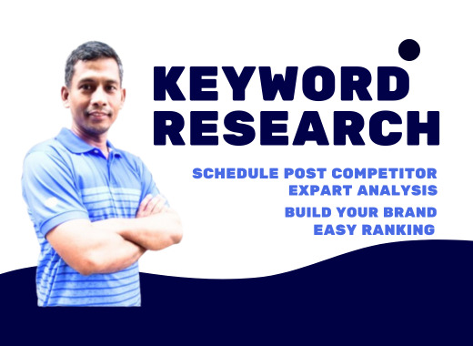 I will perform research on SEO keywords and competitor analysis.