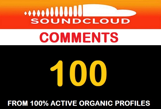 100  Soundcloud CUSTOM Comments