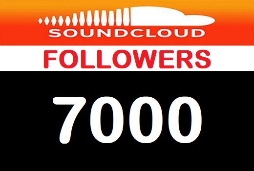 7000 soundcloud followers lifetime