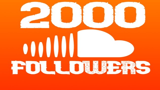 I Send you 2000+ SoundCloud followers Non DROP
