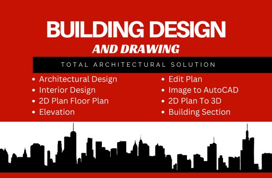 I will draw 2d floor plans, sections, elevations in AutoCAD
