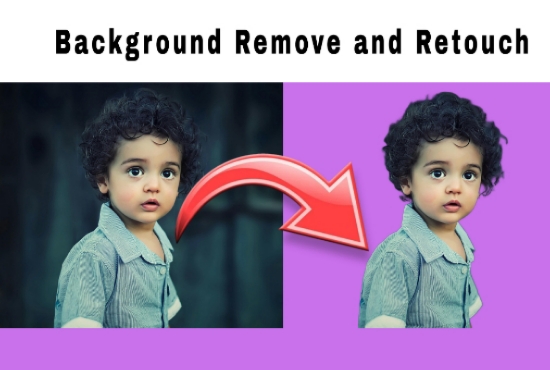 I will remove background from your photo and add beautiful background photo.