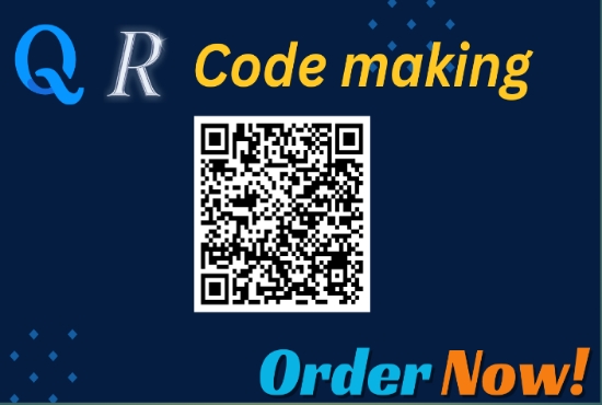 I will make your QR code For your regicnation