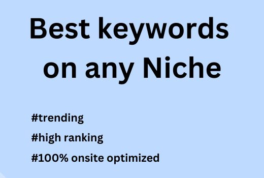 I will research 25 best keywords for your business or website