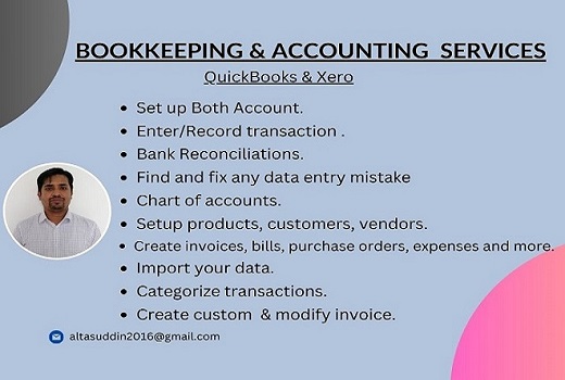 BOOKKEEPING(QuickBooks, Xero) & EXCEL EXPERT