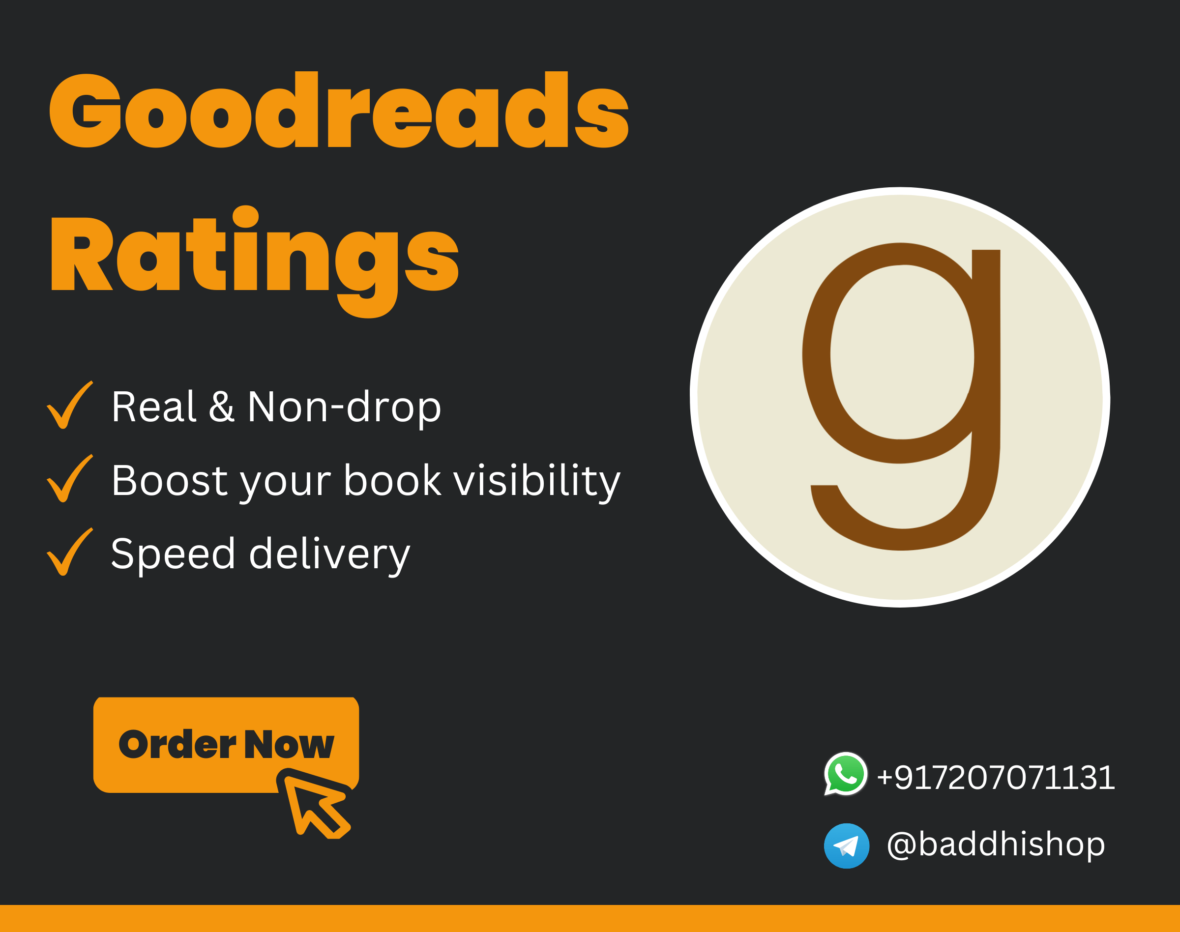 Buy Goodreads Ratings in Cheap Price