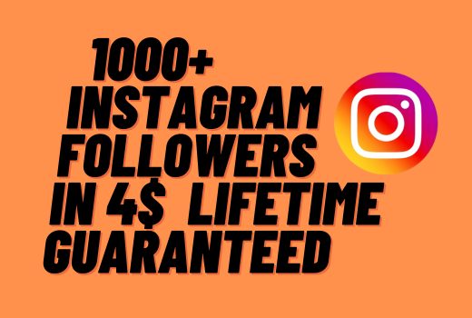 1000+  Instagram Followers HQ Active Users & Non-drop Guaranteed