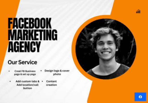 I will create a Facebook business page, total SEO, and manage your page and marketing.