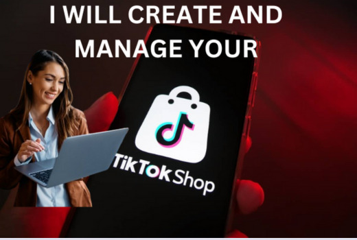 I will create your tiktok shop and boost your ecom sales with tiktok