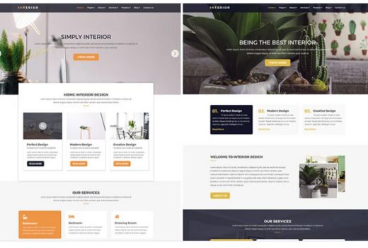 I will design interior website architecture website wix website design