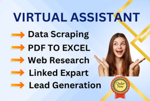 I will be your virtual Assistant.