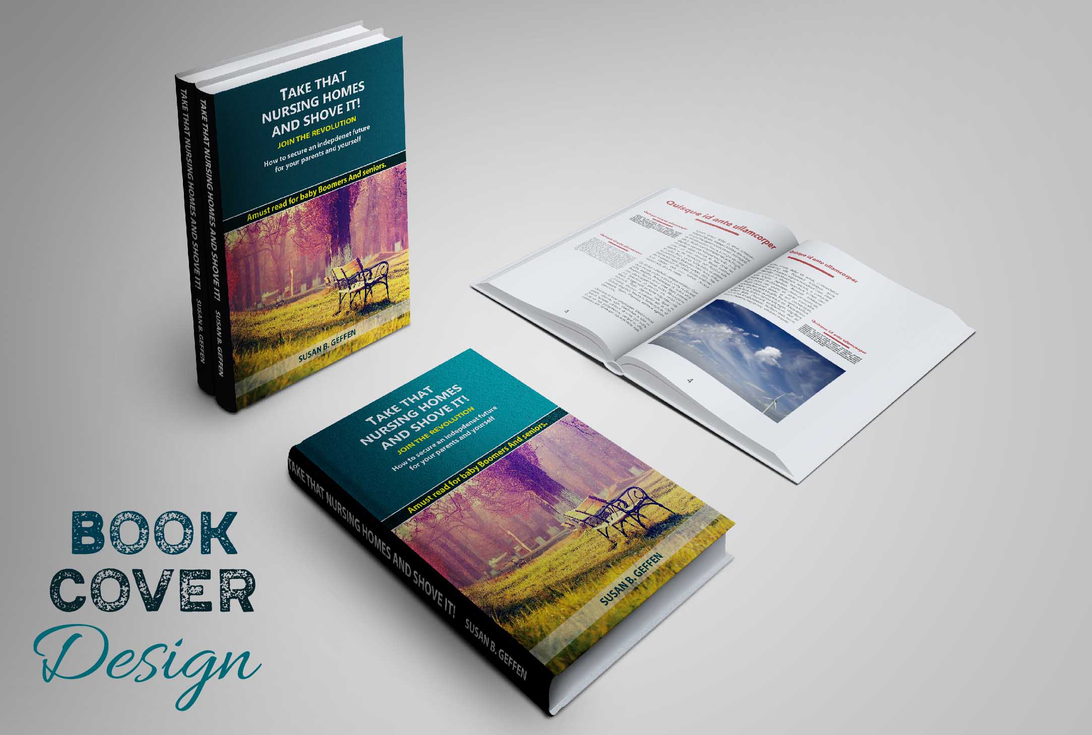 I will design professional book cover or ebook cover