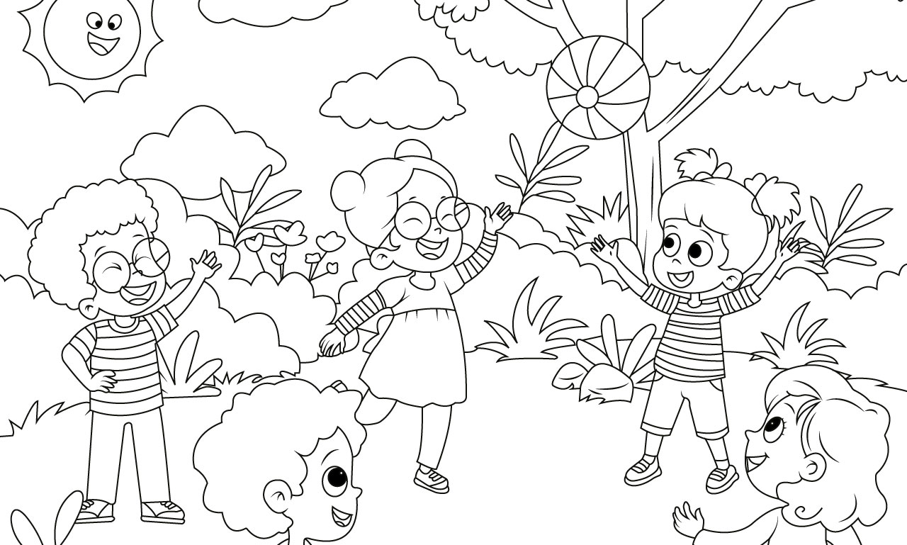 I will design children book coloring page for Amazon KDP