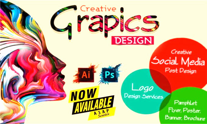 I will do any kind of graphic design job